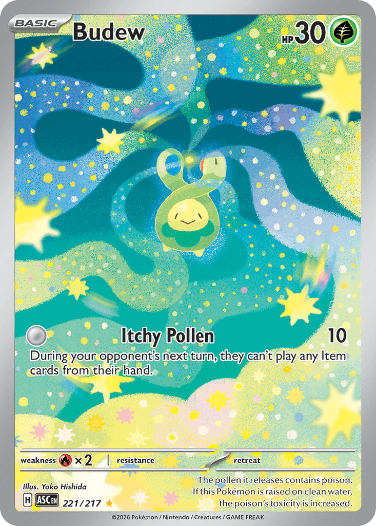 Budew from Ascended Heroes