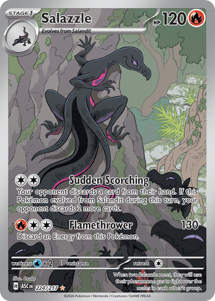 Salazzle from Ascended Heroes