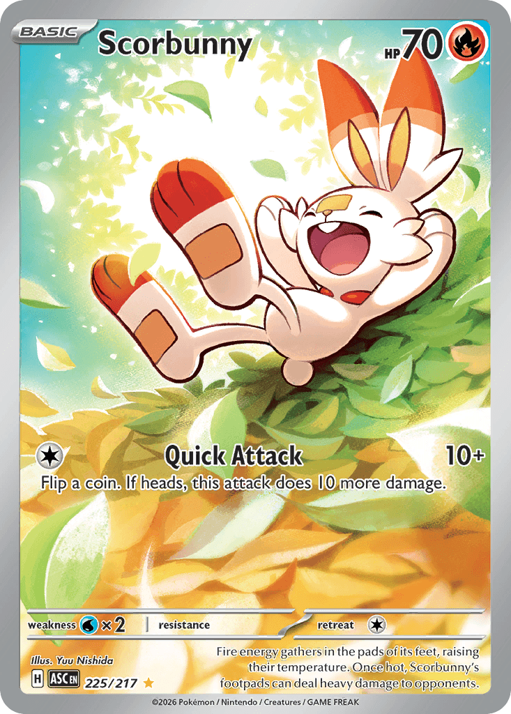 Scorbunny from Ascended Heroes