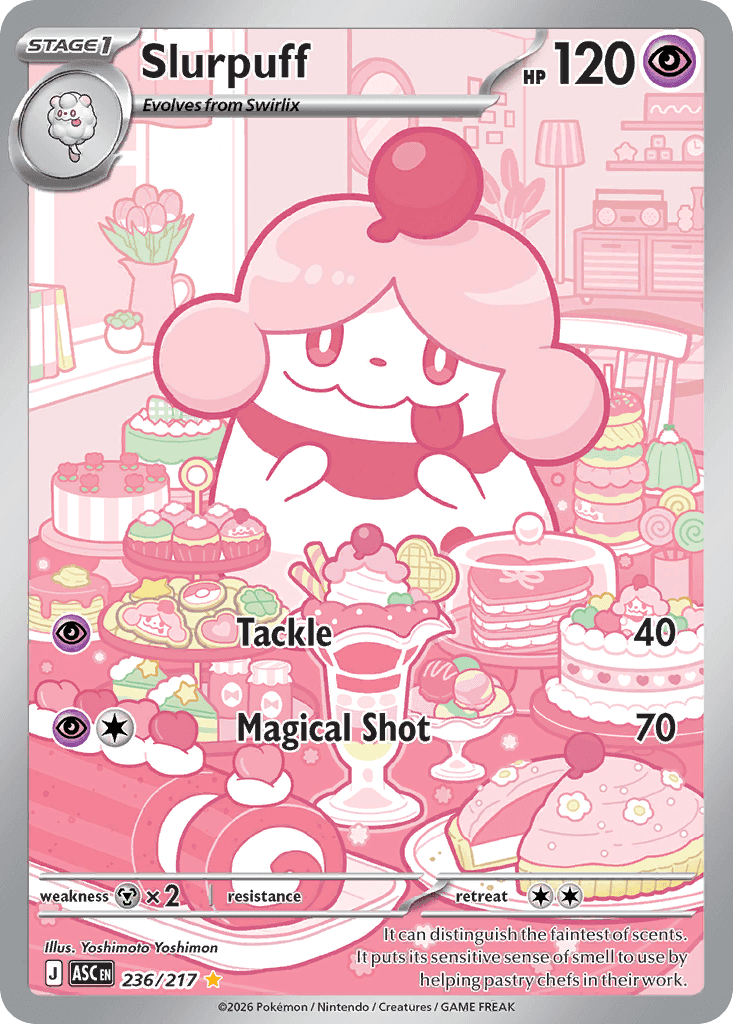 Slurpuff from Ascended Heroes