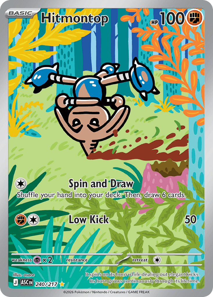 Hitmontop from Ascended Heroes