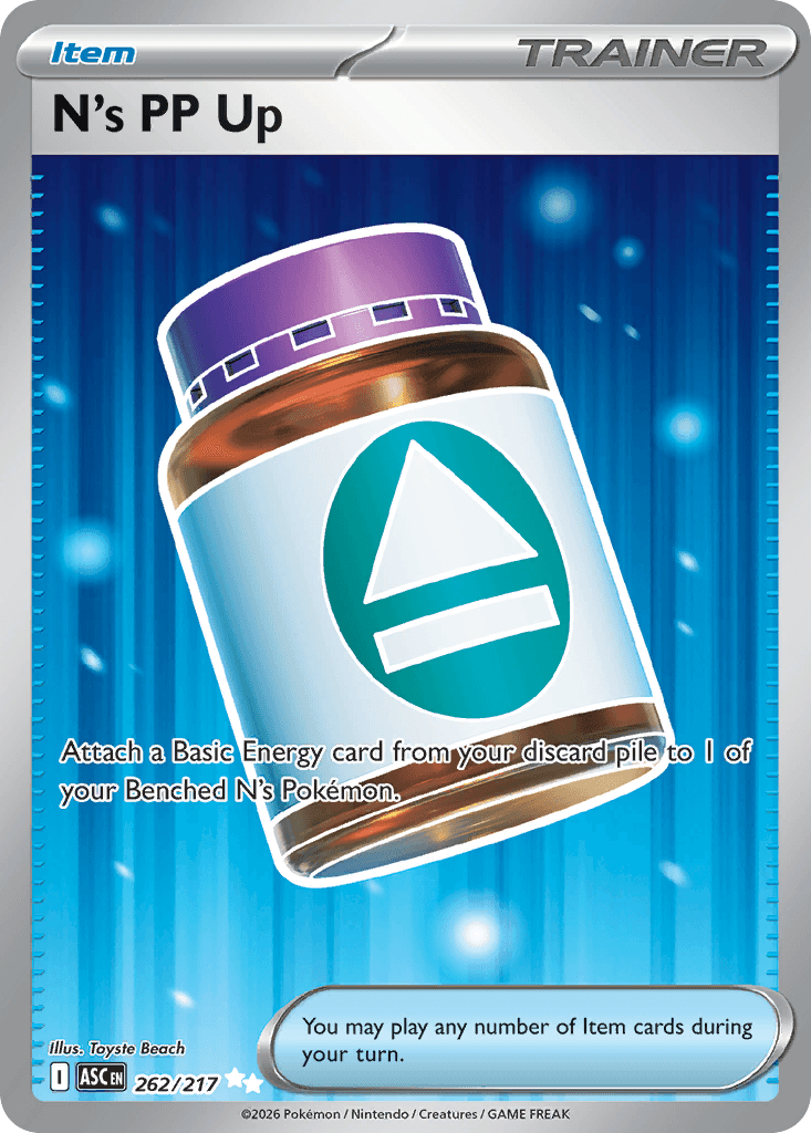 N's PP Up from Ascended Heroes