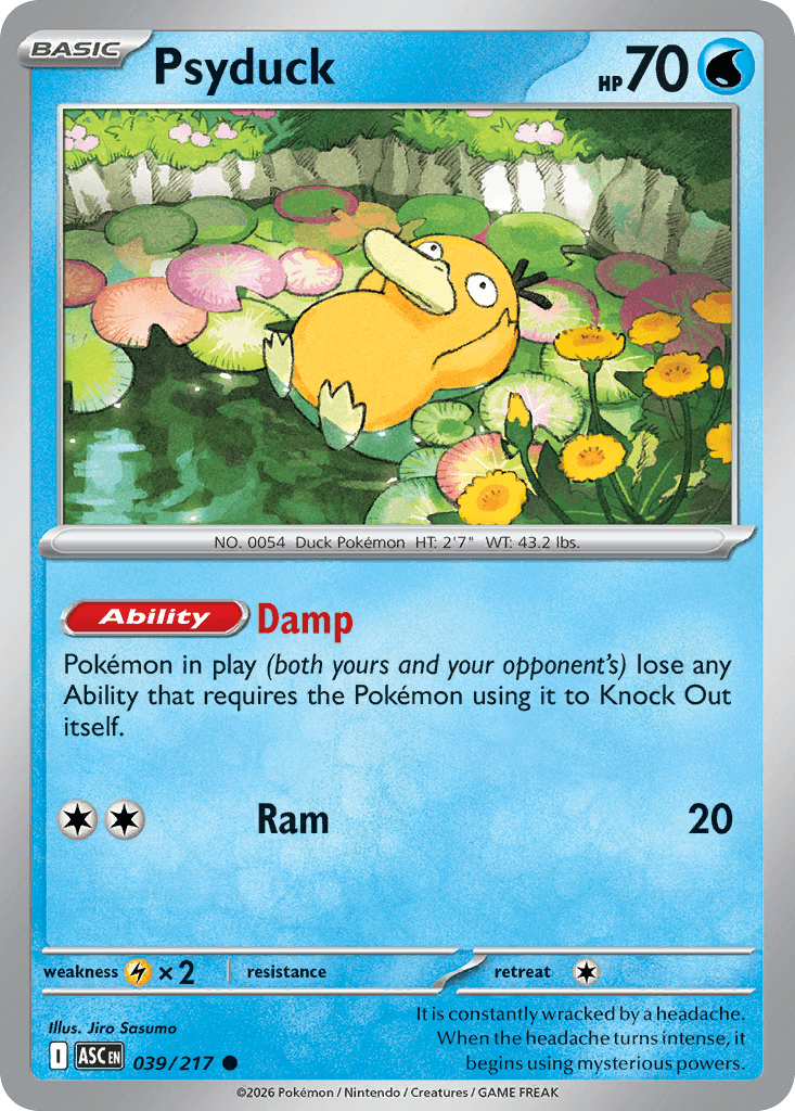 Psyduck from Ascended Heroes