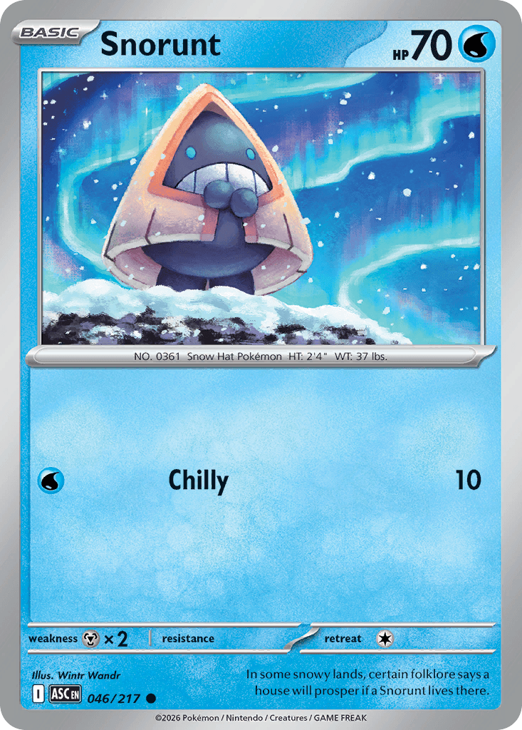 Snorunt from Ascended Heroes