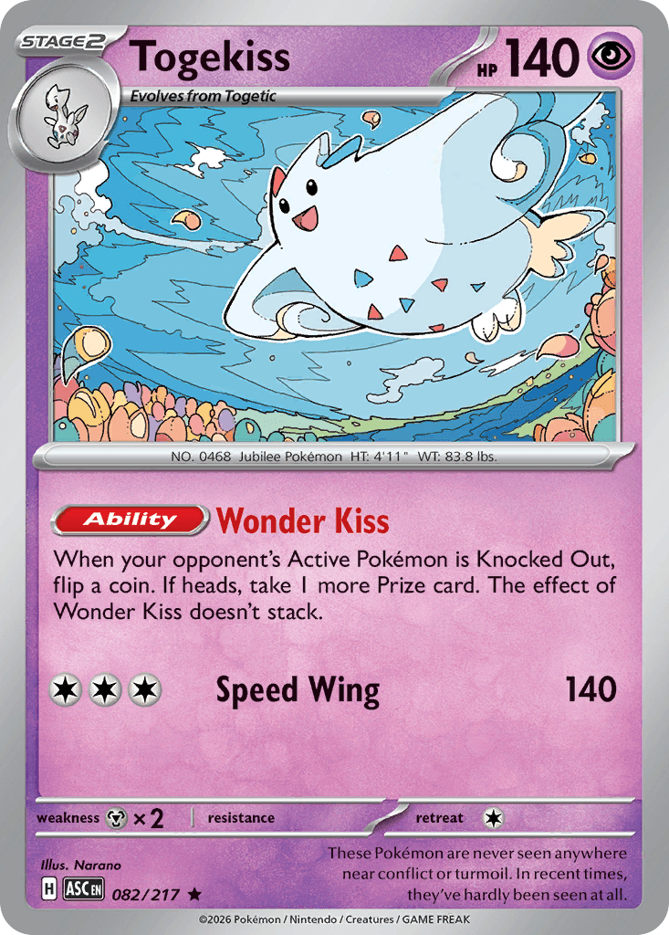 Togekiss from Ascended Heroes
