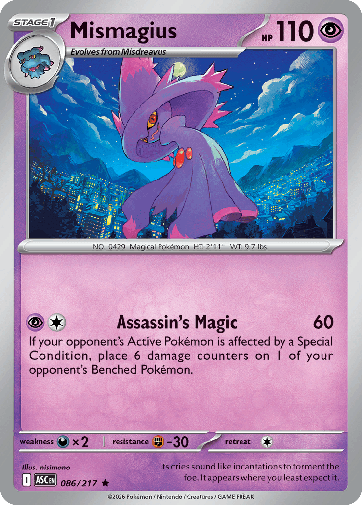 Mismagius from Ascended Heroes