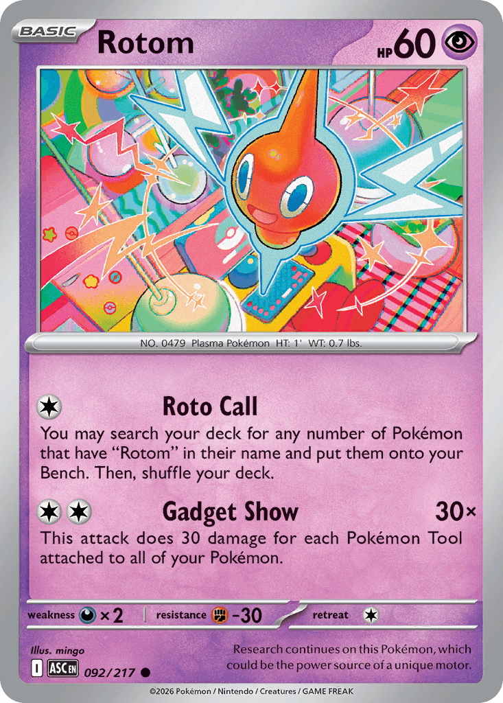 Rotom from Ascended Heroes
