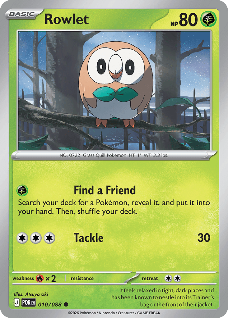 Rowlet from Perfect Order