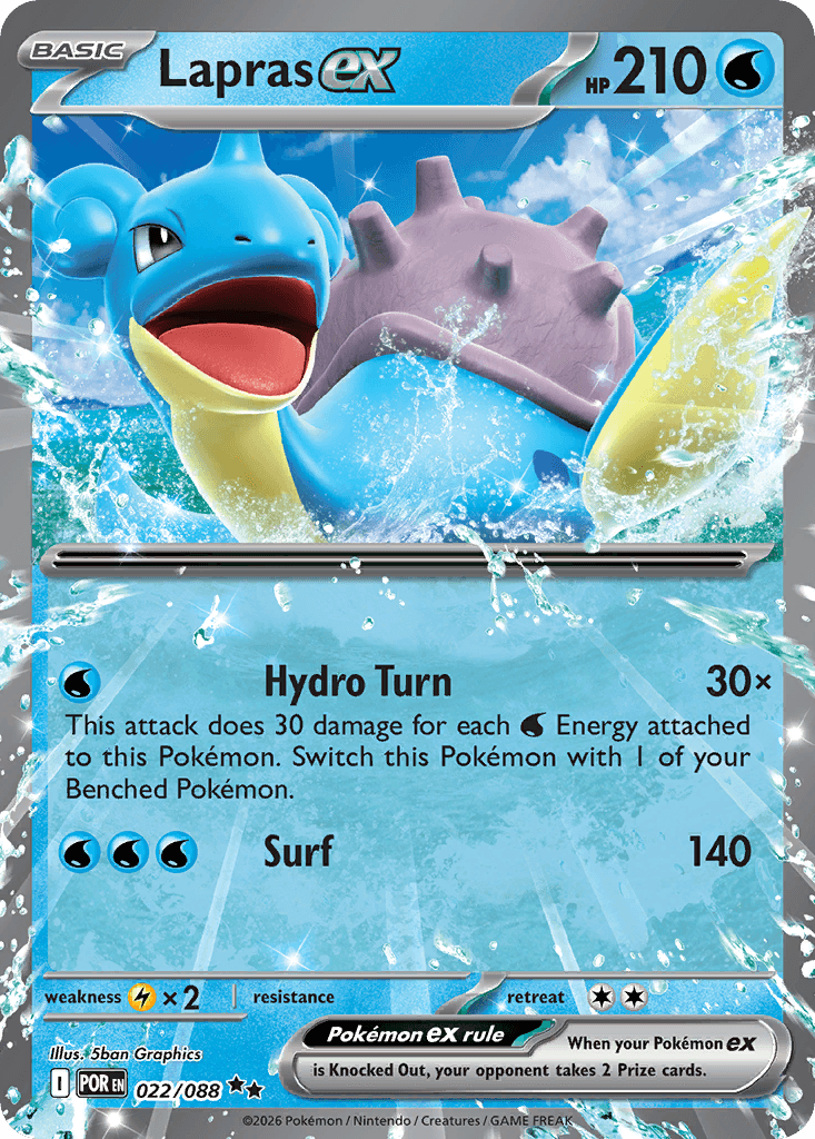 Lapras ex from Perfect Order