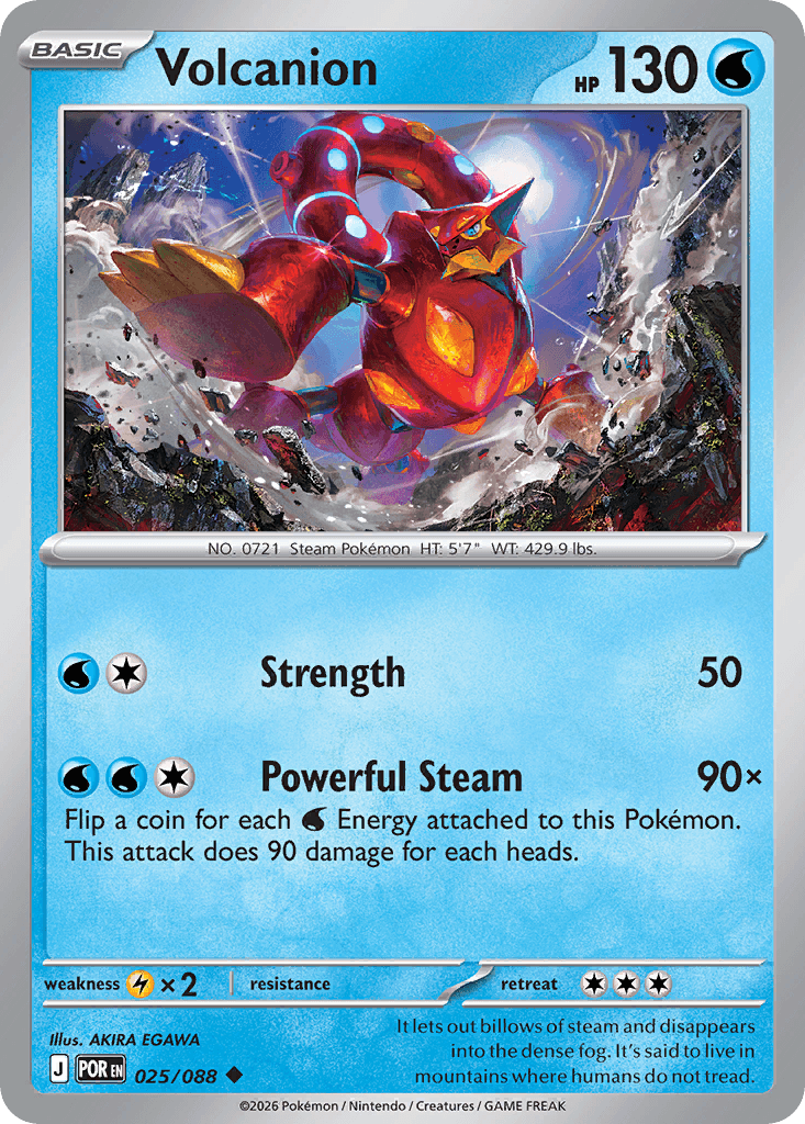 Volcanion from Perfect Order