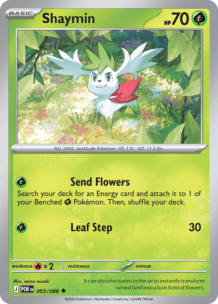 Shaymin from Perfect Order