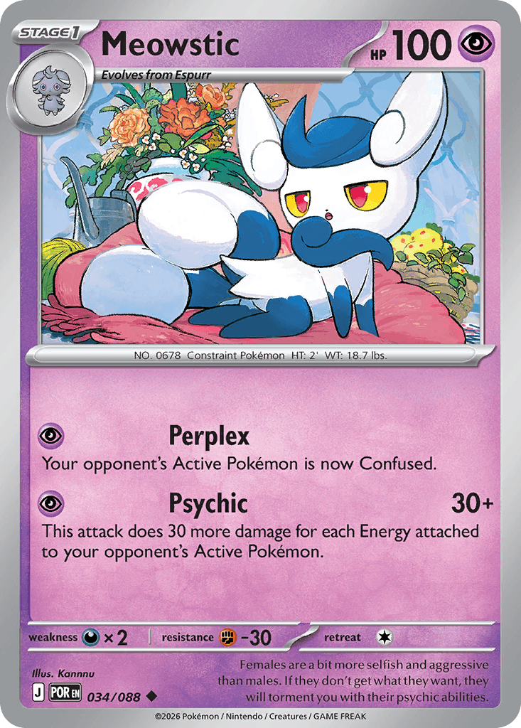 Meowstic from Perfect Order