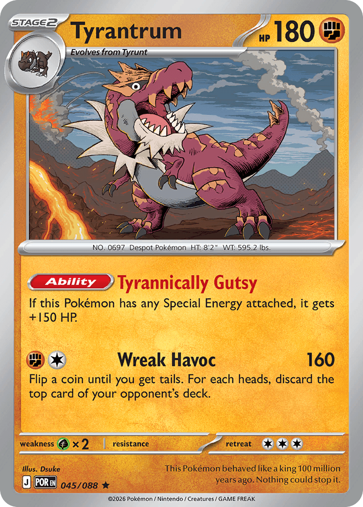 Tyrantrum from Perfect Order