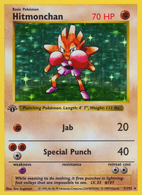 Hitmonchan from Base Set