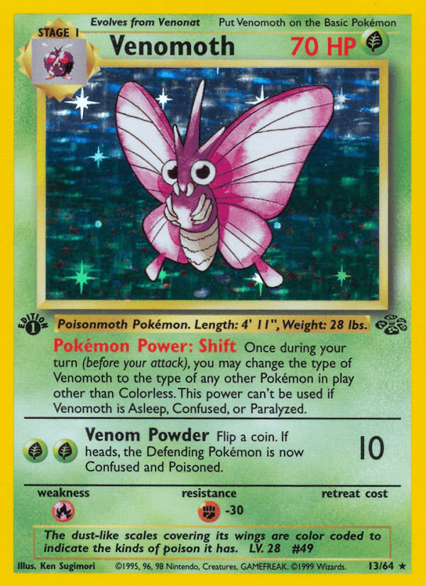 Venomoth from Jungle