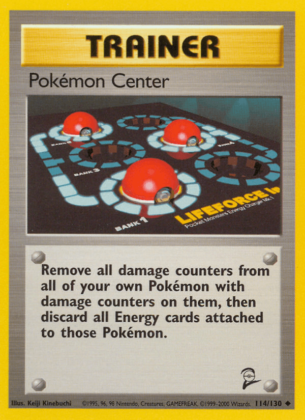 Pokémon Center from Base Set 2