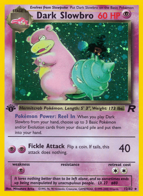 Dark Slowbro from Team Rocket