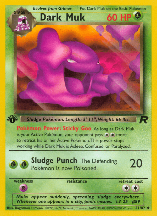 Dark Muk from Team Rocket