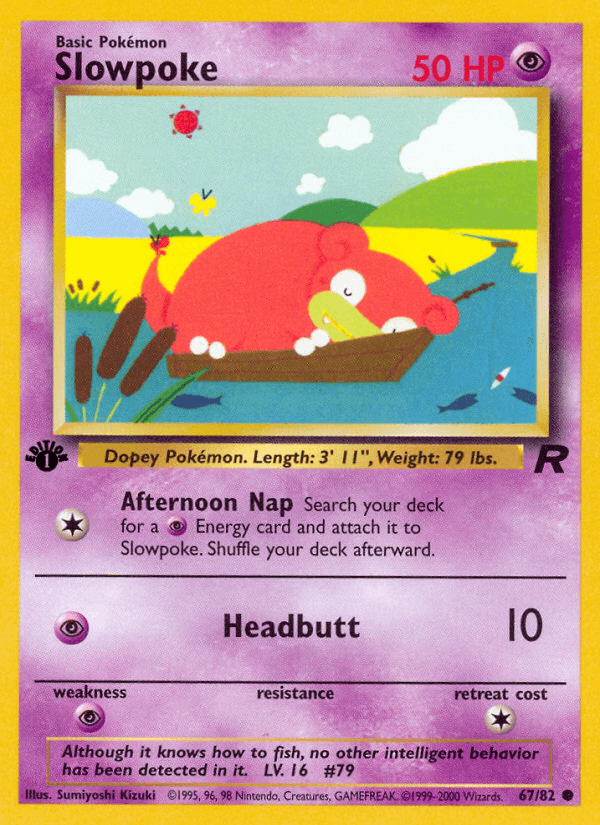 Slowpoke from Team Rocket