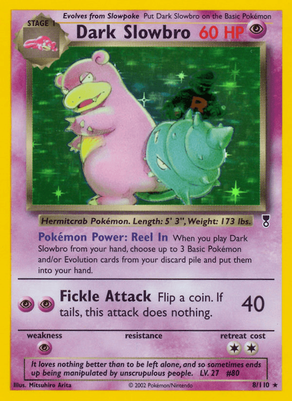 Dark Slowbro from Legendary Collection