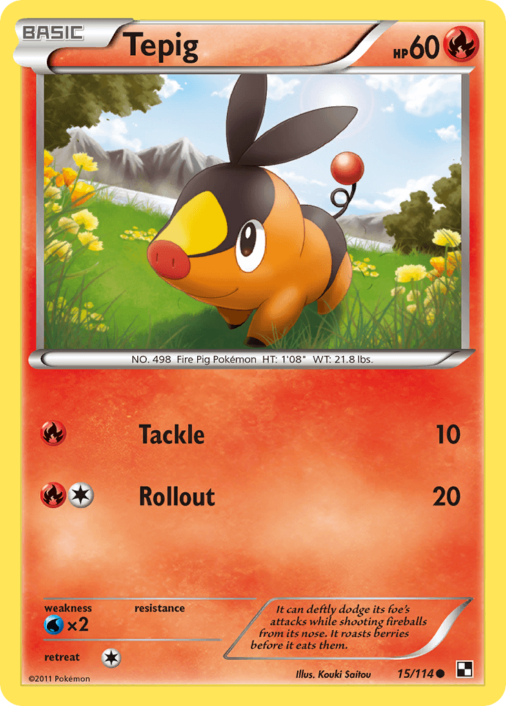 Tepig from Black & White
