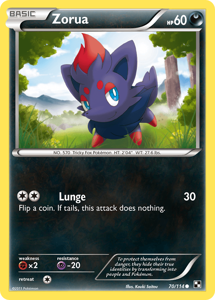 Zorua from Black & White