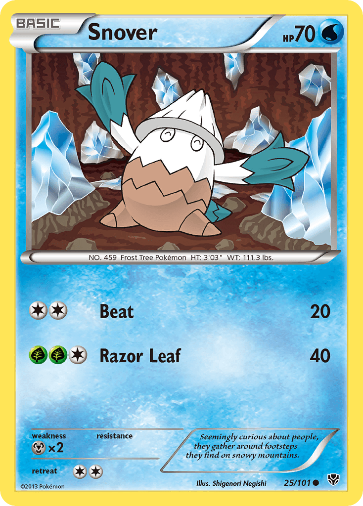 Snover from Plasma Blast