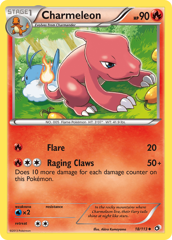 Charmeleon from Legendary Treasures