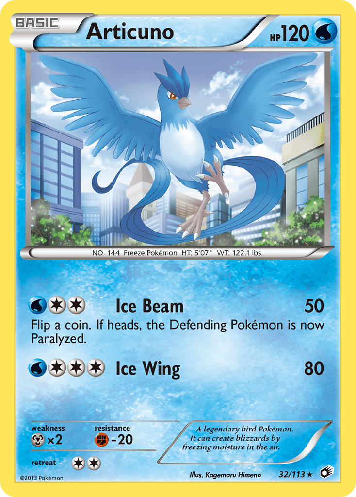Articuno from Legendary Treasures