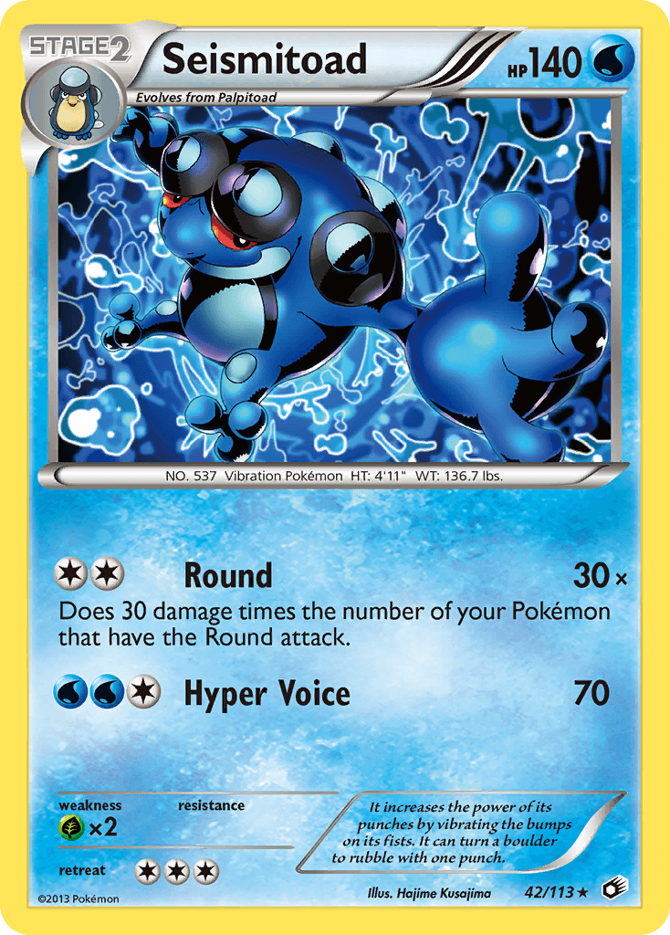 Seismitoad from Legendary Treasures