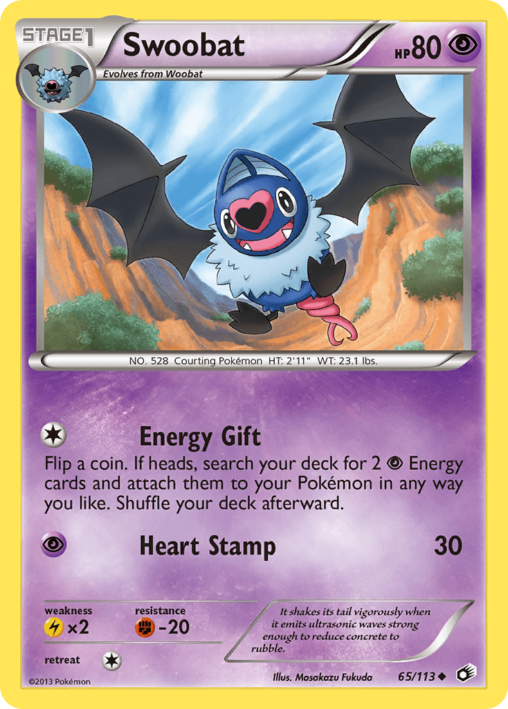 Swoobat from Legendary Treasures