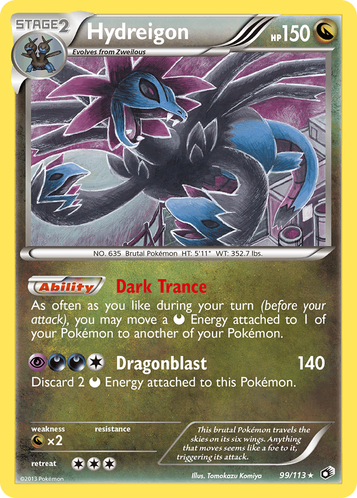 Hydreigon from Legendary Treasures
