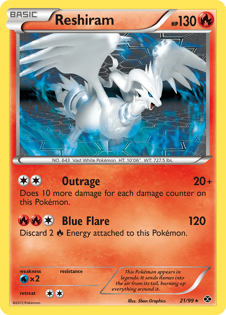Reshiram from Next Destinies
