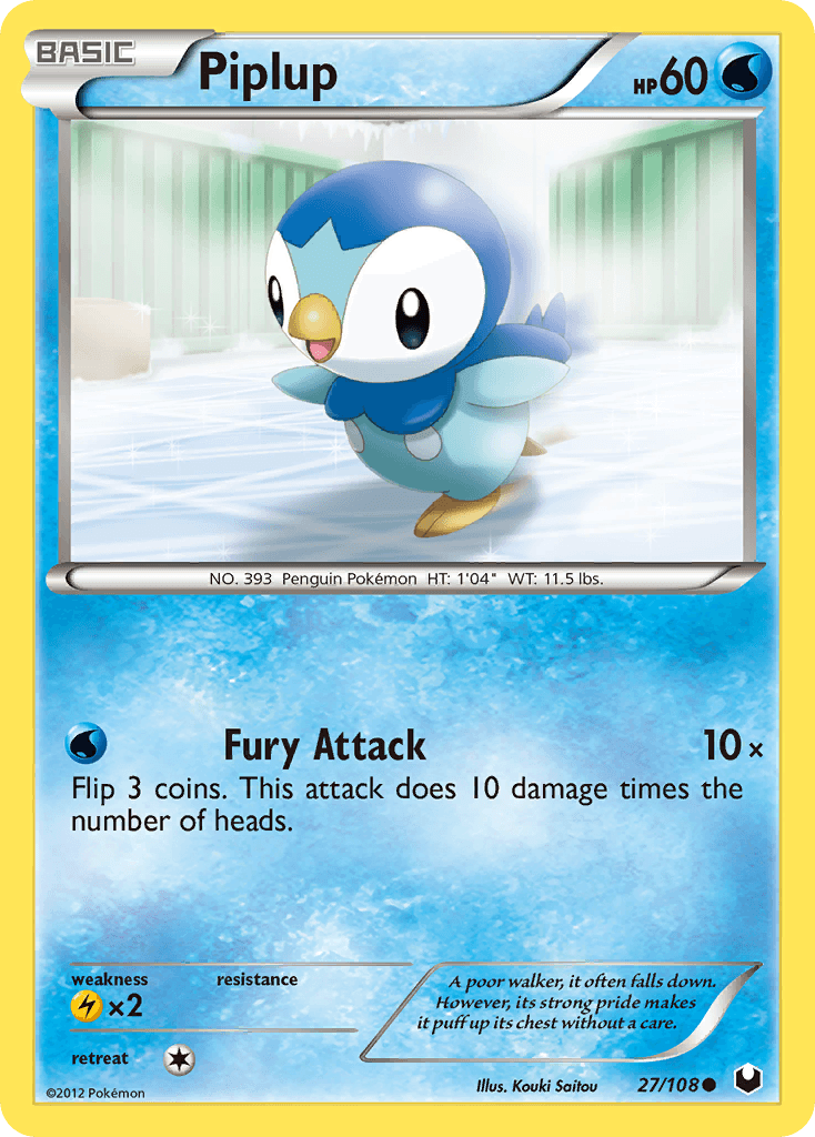 Piplup from Dark Explorers