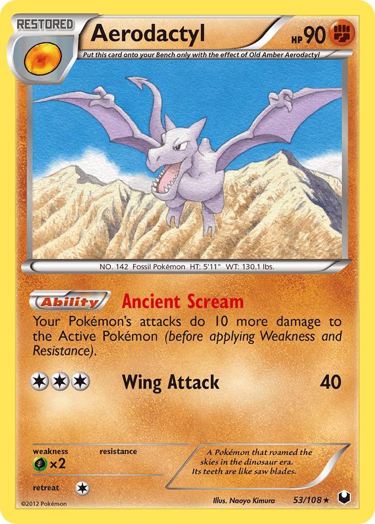 Aerodactyl from Dark Explorers
