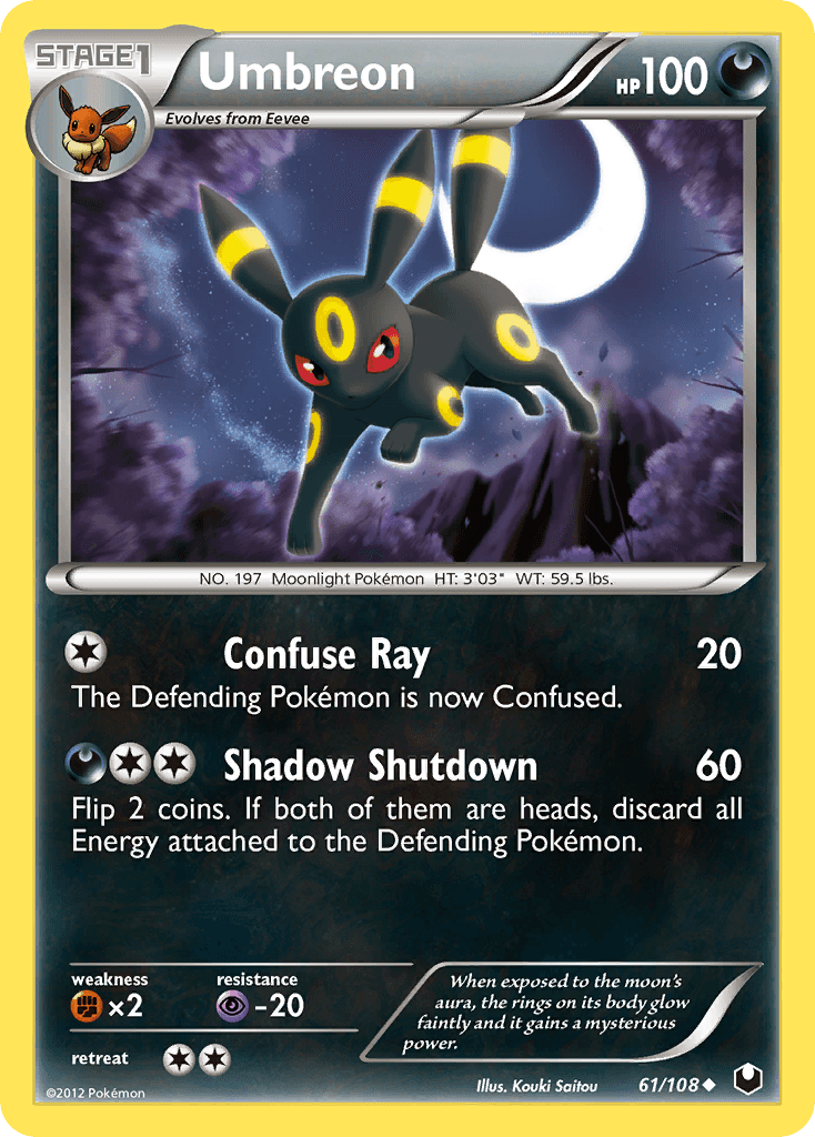Umbreon from Dark Explorers