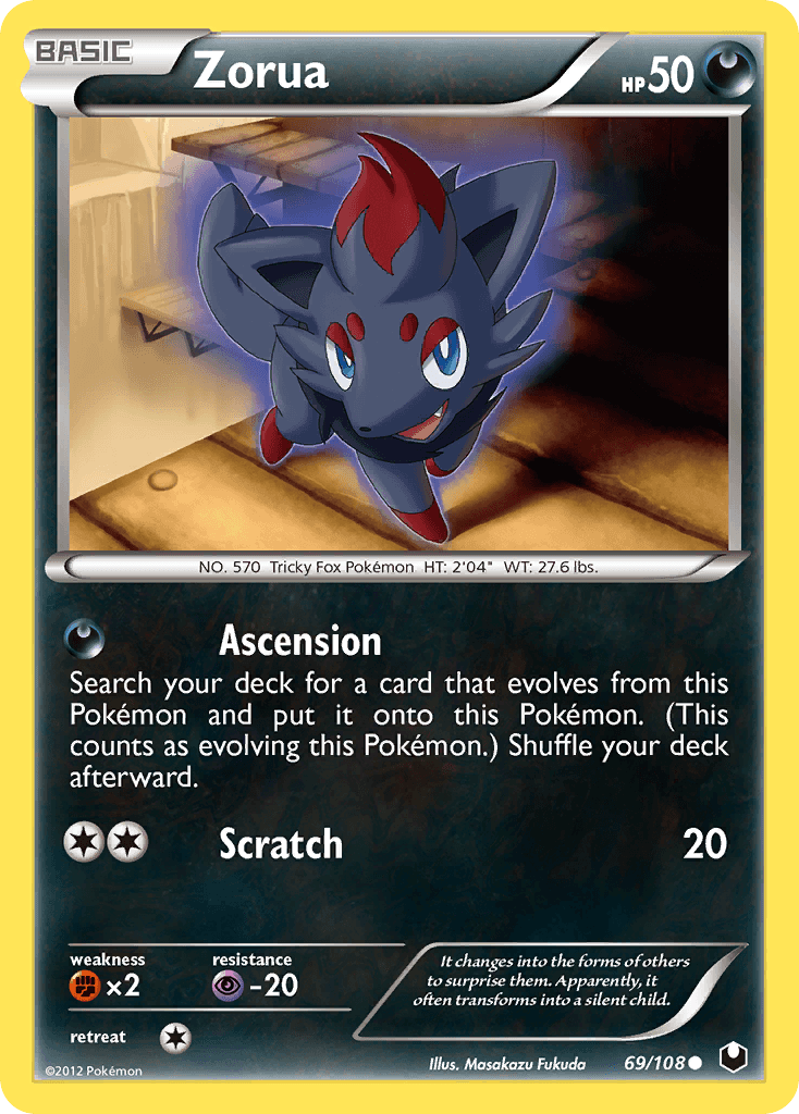 Zorua from Dark Explorers