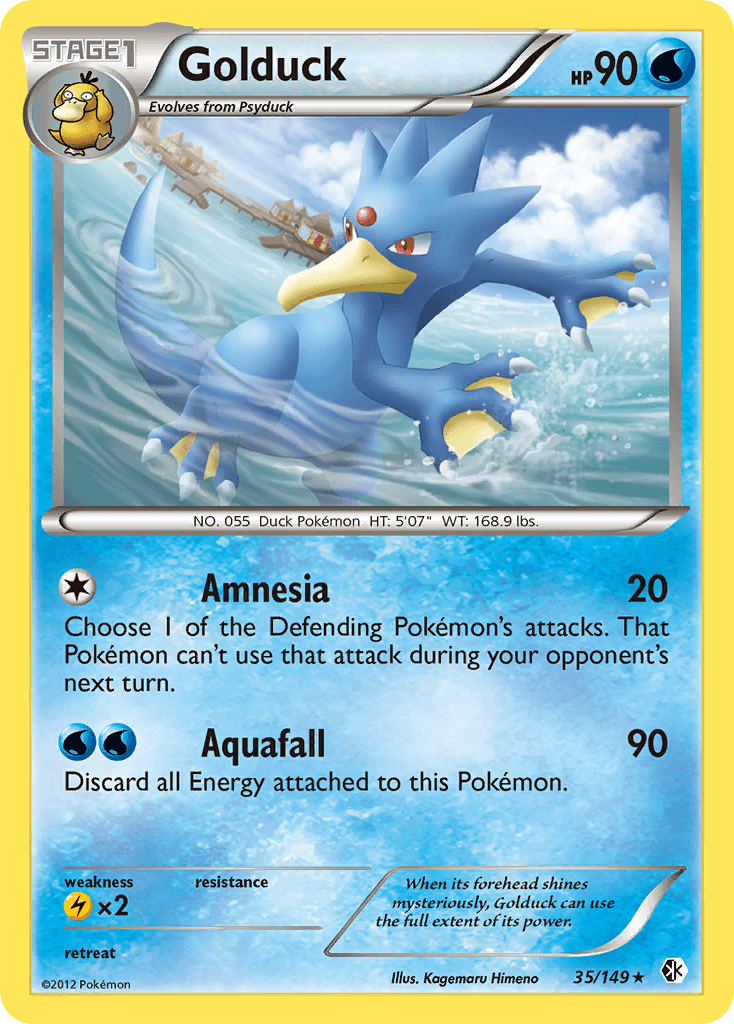Golduck from Boundaries Crossed