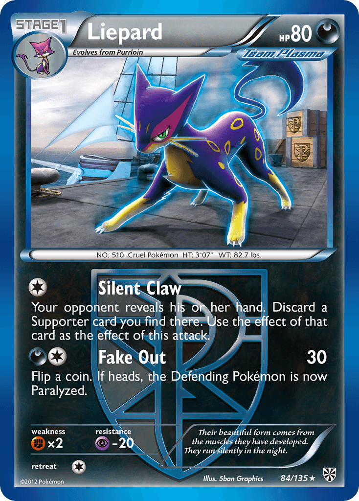 Liepard from Plasma Storm