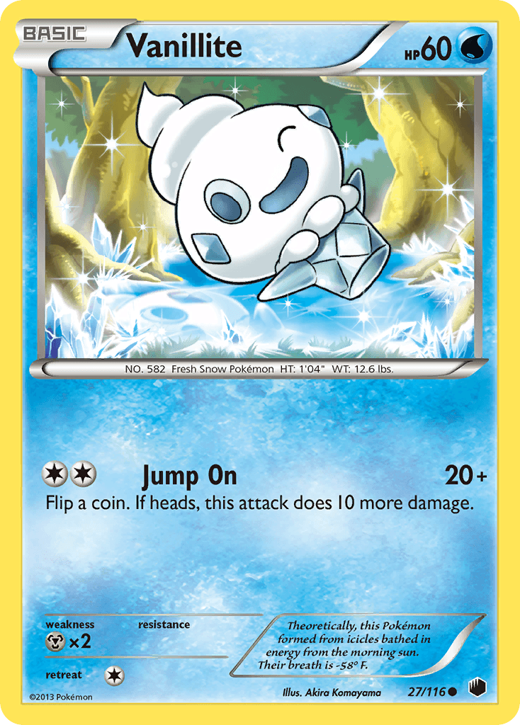 Vanillite from Plasma Freeze