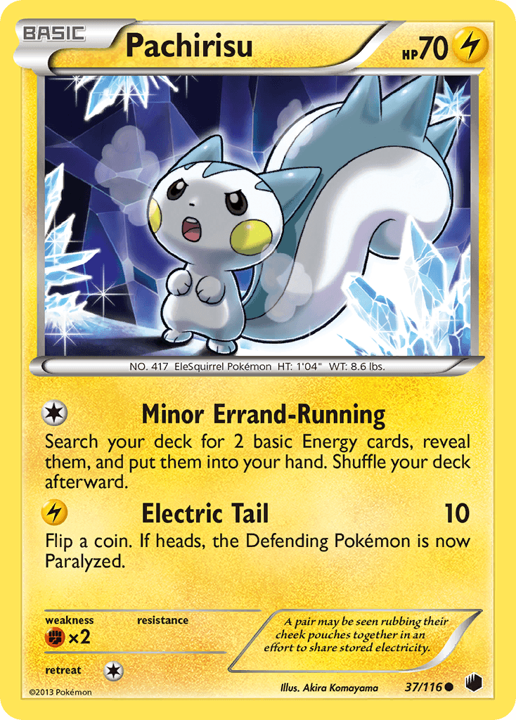Pachirisu from Plasma Freeze
