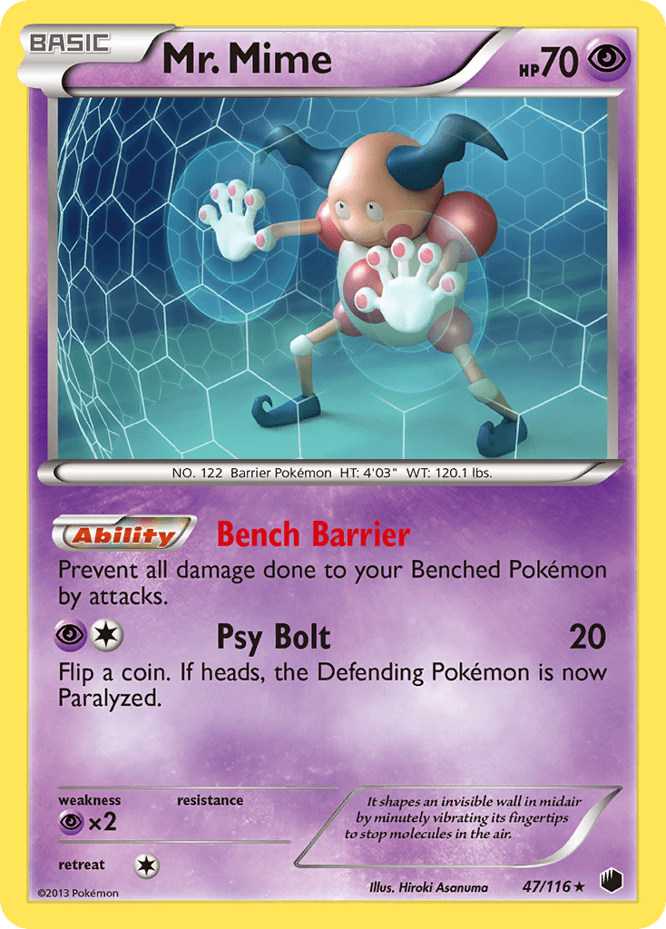 Mr. Mime from Plasma Freeze