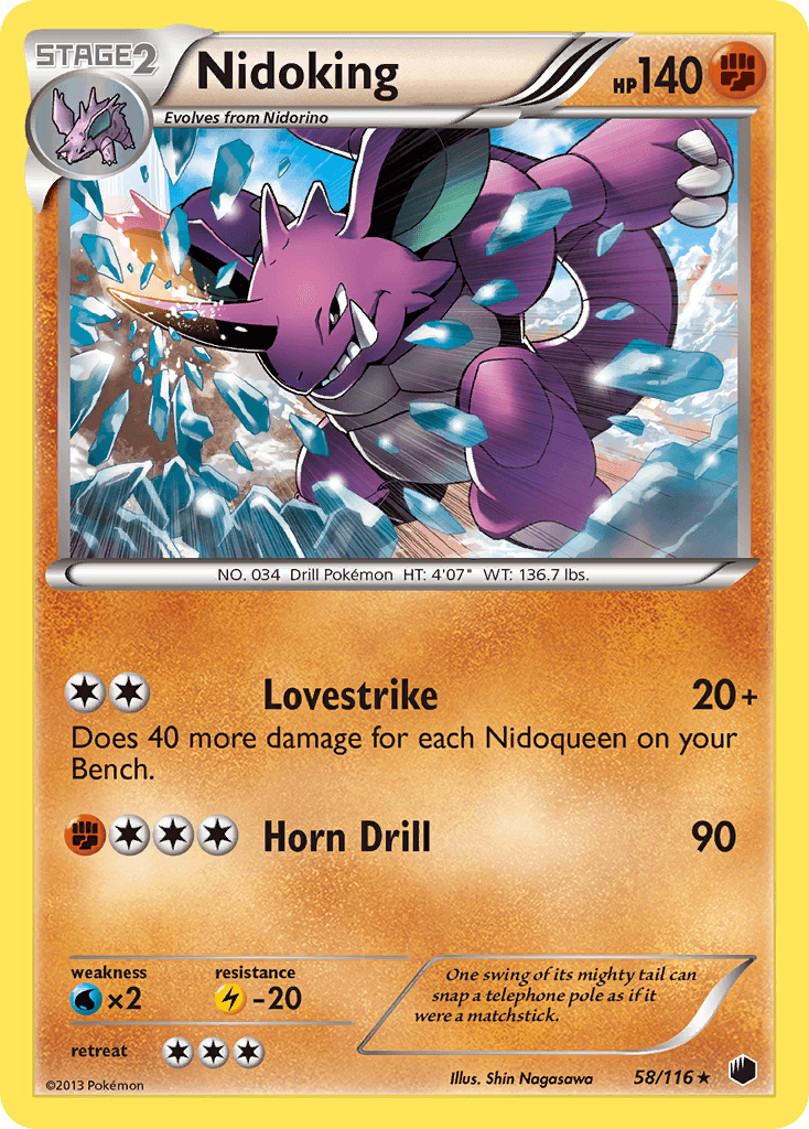 Nidoking from Plasma Freeze