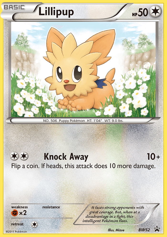 Lillipup from BW Black Star Promos