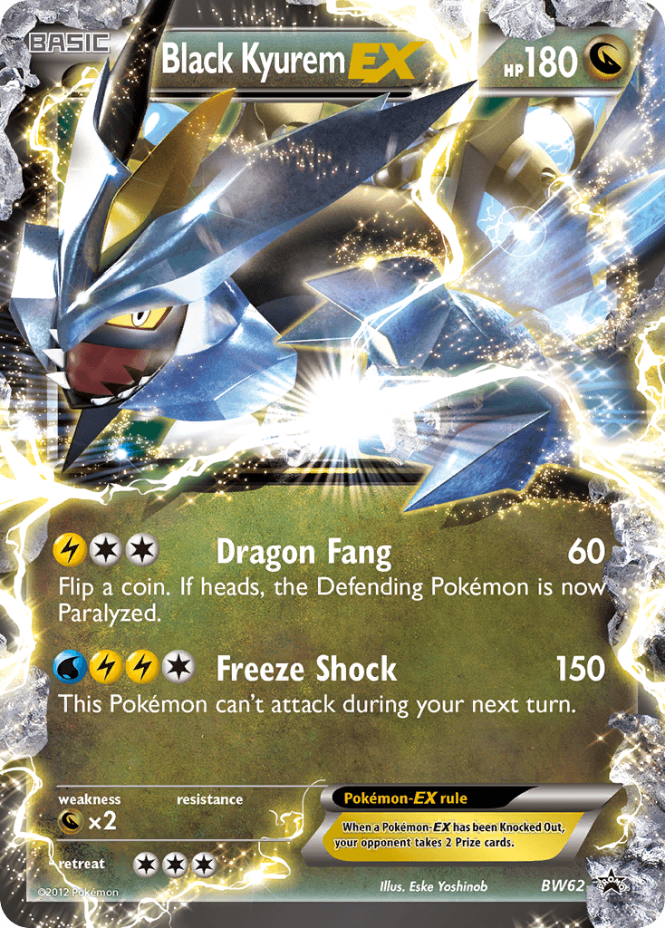 Black Kyurem-EX from BW Black Star Promos