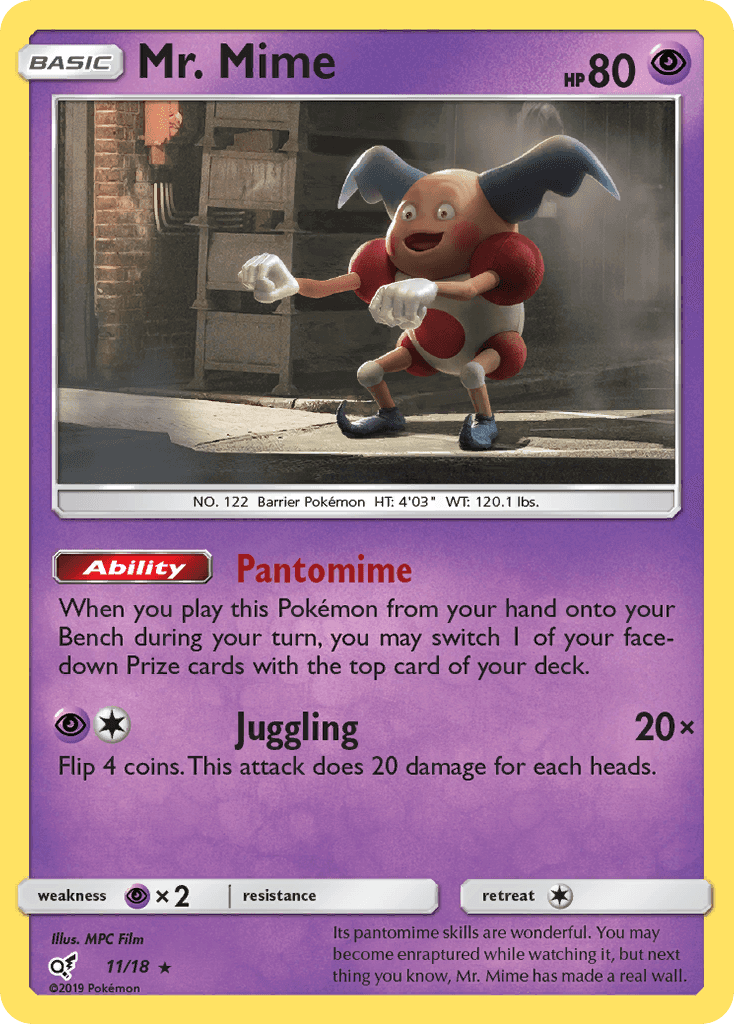 Mr. Mime from Detective Pikachu