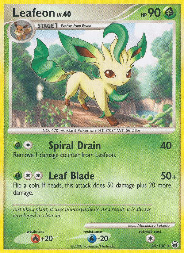 Leafeon from Majestic Dawn