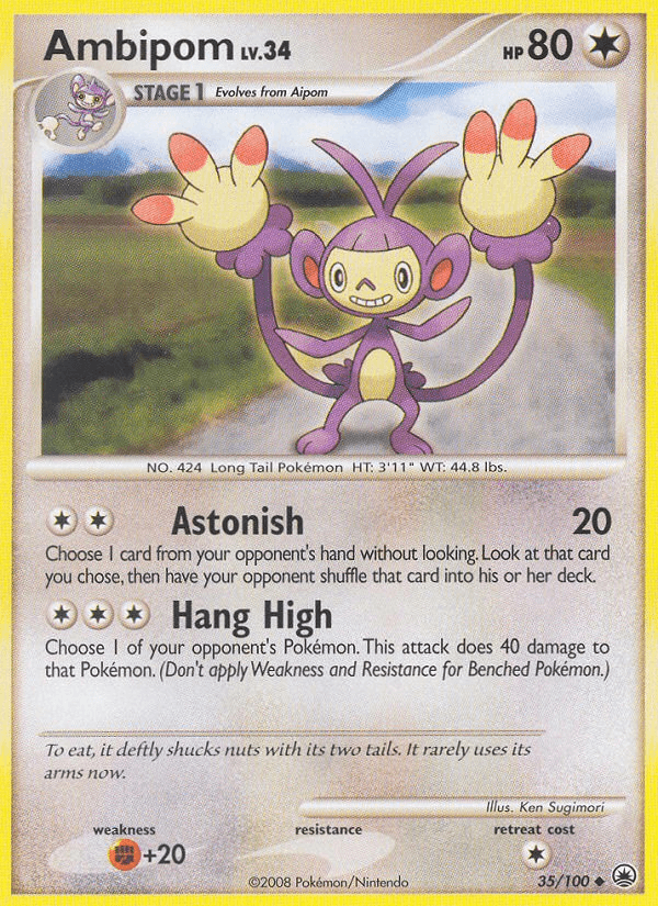 Ambipom from Majestic Dawn
