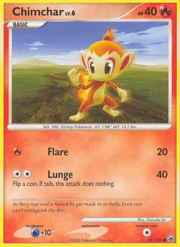 Chimchar from Majestic Dawn