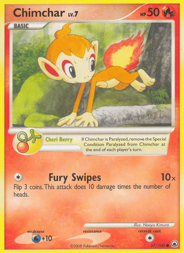 Chimchar from Majestic Dawn